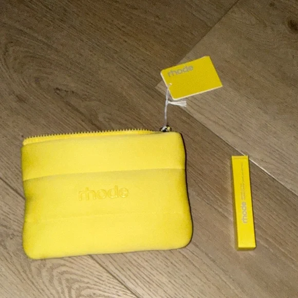 Rhode Skin Yellow Pouch - Picture 1 of 1